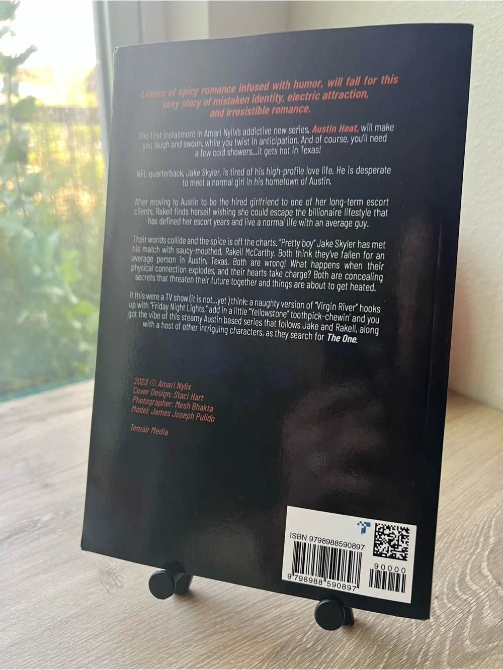 Austin Heat Amari Nylix Trade Paperback 2021 Steamy Sports Romance Novel